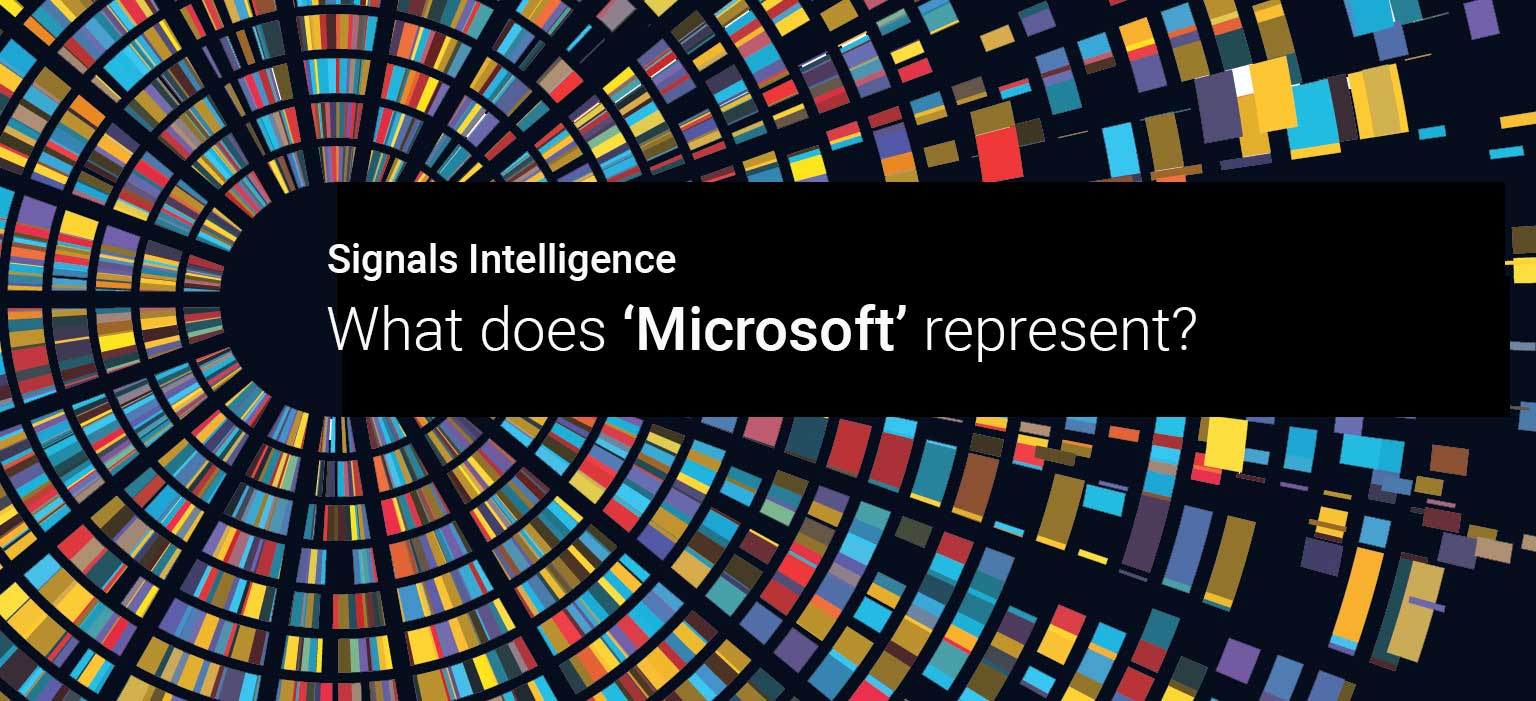 What does ‘Microsoft’ represent? Barry Hurd